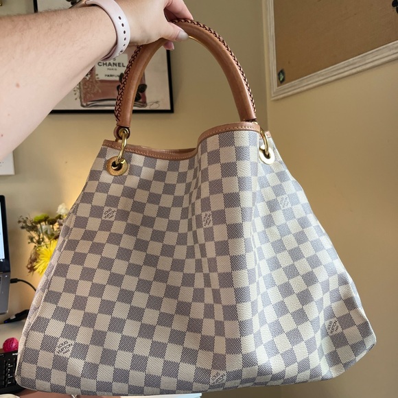 ✨100% Authentic Louis Vuitton Artsy MM Damier Azur Hobo Bag✨ - Picture 2 of 10